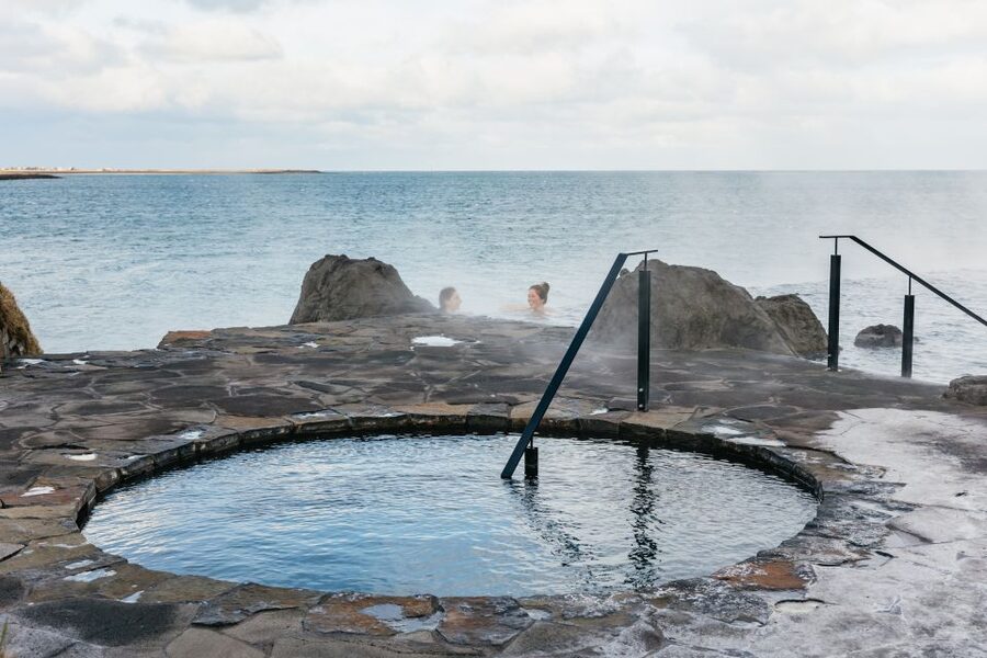 Reykjavik: Sky Lagoon Admission with Transfer - Sky Lagoon in Reykjavik: geothermal warmth with real North Atlantic drama