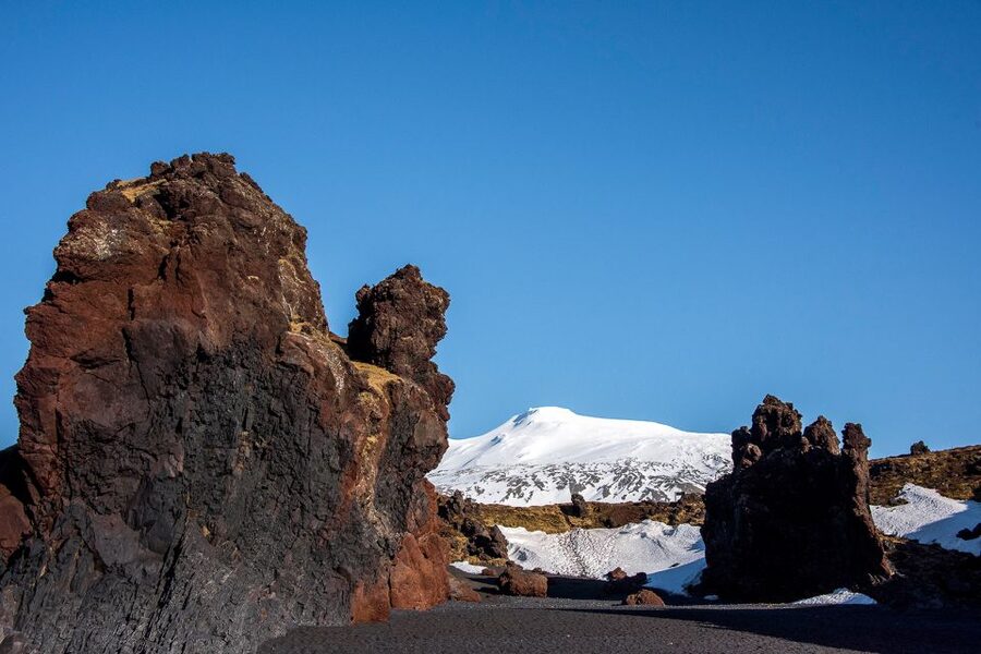 Reykjavik: Snaefellsnes & Mt. Kirkjufell Guided Minibus Tour - Snæfellsjökull glacier driving loop: the famous backdrop without the long hikes