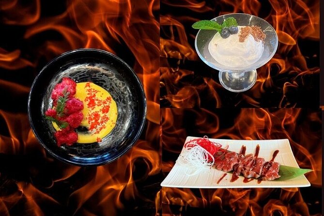 Reykjavik Teppanyaki 7 Course Menu and Fire Show with Cocktail - The fire show at the grill: What you’ll see, what you might not