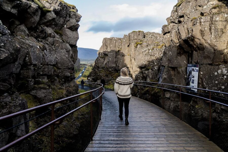 Reykjavik: The Golden Circle Day Tour - Gullfoss Waterfall, Standing Close to a Violent River of Ice Water