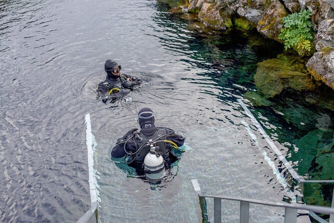 Silfra: Diving Between Tectonic Plates and Pick Up from Reykjavik - Entering Silfra: the short walk, then the four named sections