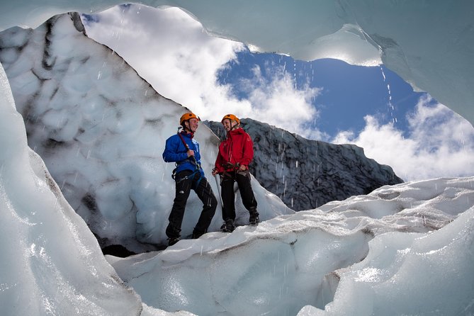 Skaftafell Glacier Hike – Small Group Trek on Vatnajökull - Glacier safety gear: crampons, ice pick, helmet, harness
