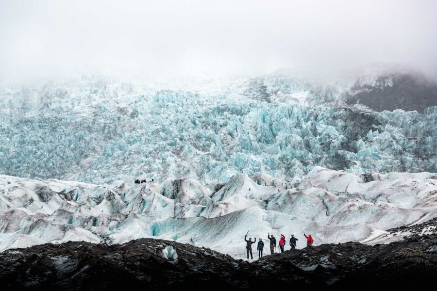 Skaftafell National Park: Falljokull Glacier Advanced Hike - Getting geared up at Troll Expeditions Skaftafell (and why it matters)