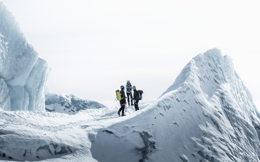 Skaftafell National Park: Falljokull Glacier Advanced Hike - Climbing higher on the 5-hour hike, and how that changes the feel