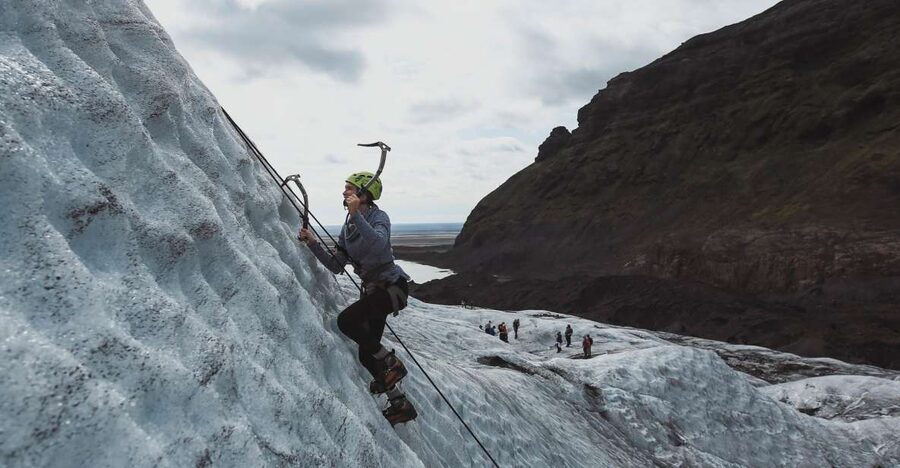 Skaftafell National Park: Falljokull Ice Climb and Hike - Ice walking basics on Falljokull, crampons that actually make sense
