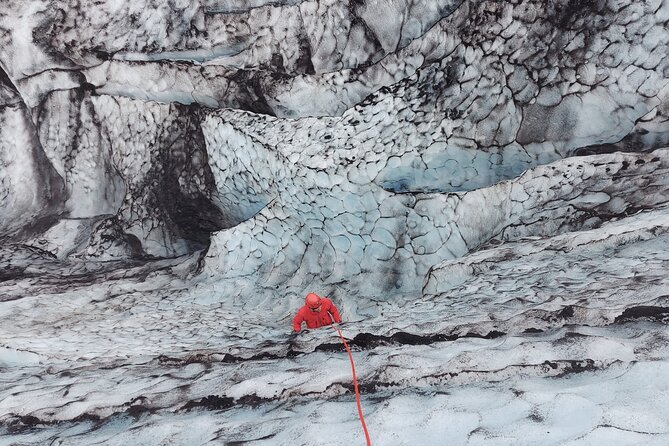 Small-Group Ice Climbing and Glacier Hiking in Solheimajokull - Three climbing spots on Solheimajokull: how the itinerary stays active