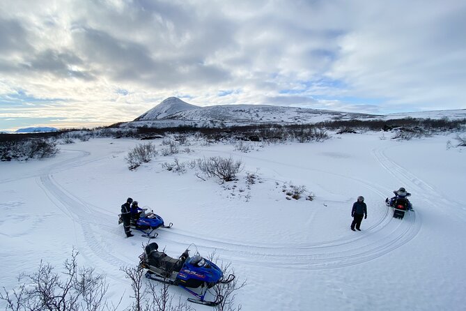 Snowmobile Tour by Lake Mývatn - Comfort features for Iceland winter, heated seats and easy controls