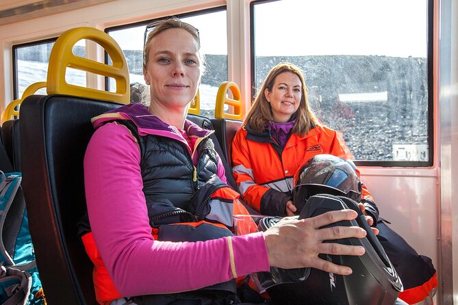 Snowmobiling Experience on Mýrdalsjökull Glacier - Switching Drivers and Getting Your Photos