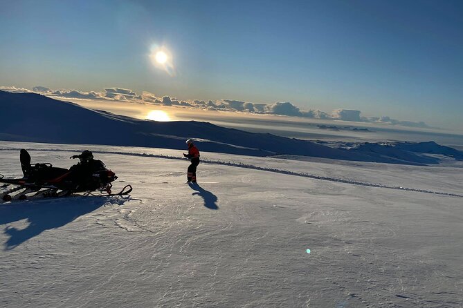 Snowmobiling on Eyjafjallajökull - Where the day starts near Seljalandsfoss