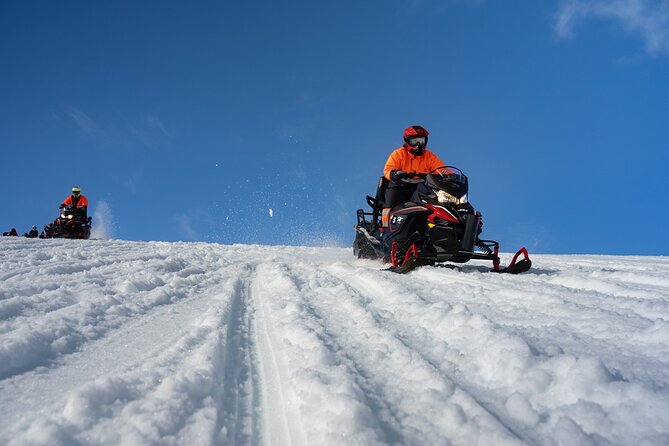 Snowmobiling on Langjökull Glacier from Geysir Area - Skjól Campground to Langjökull: The day’s basic rhythm