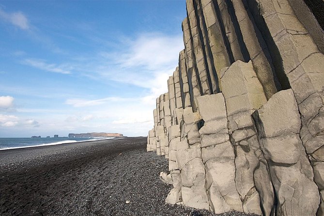 South Coast, Waterfalls and Black Beach Tour from Reykjavik - Reynisfjara black sand beach: basalt columns and Atlantic noise