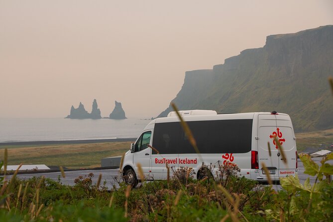South Iceland, Glacier and Black Sand Beach Small Group Tour - Vík stop: lunch, photos, and a calm finish