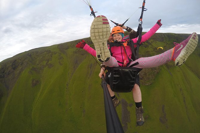Tandem Paragliding Flights from Vik - What the 1 hour includes, and what you actually do while you wait