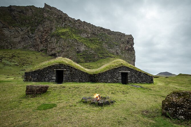 The Best of Vestmannaeyjar with Ebbi - Skansinn: stave church, Landlyst museum, and the cannon