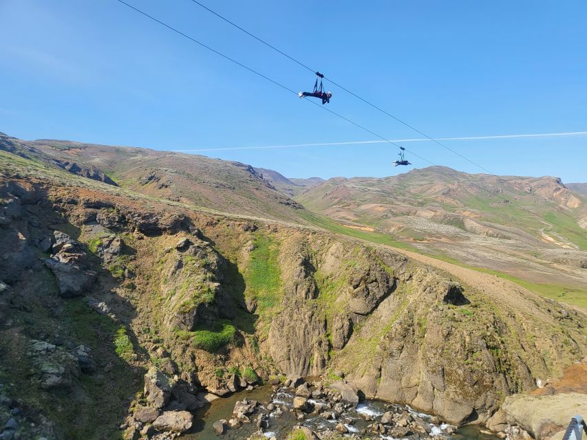 The Falcon : Superman ride with Mega Zipline Iceland - What happens before you fly: gear checks and safety guidance