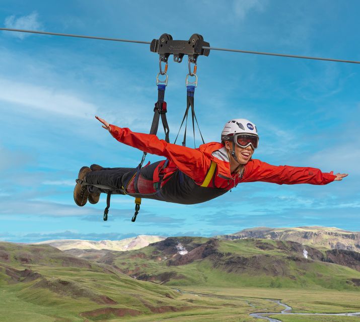 The Falcon : Superman ride with Mega Zipline Iceland - Getting there: the Reykjadalur Café meeting point you should not miss