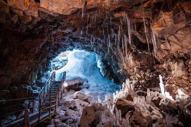 The Lava Tunnel Tour with Transfer from Reykjavik - Gear that keeps you safe: helmet, headlamp, crampons, and walking sticks