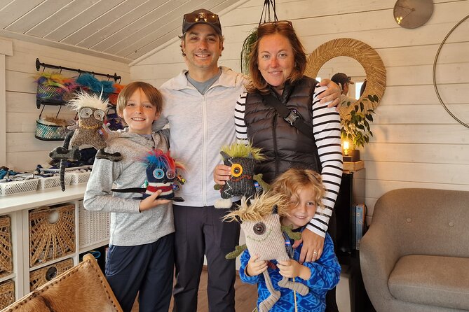 The Wool Monster Workshop - make your own souvenir! - Getting to Lambhagi 17 and returning the same way
