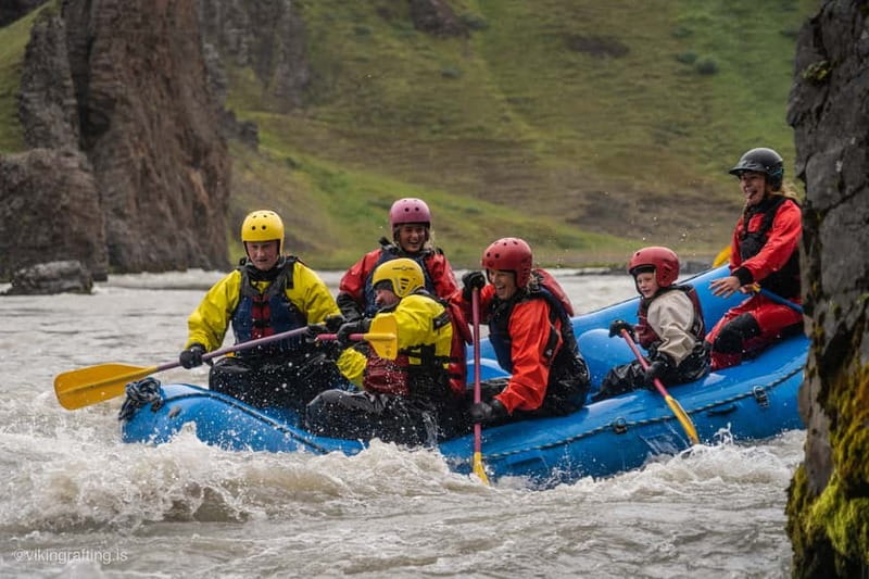 Varmahlíð: Guided Family Rafting Trip - Where the day starts: Viking Rafting and your first safety briefing