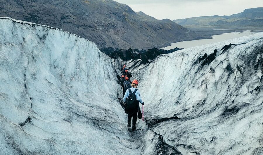 Vik: Guided Glacier Hike on Sólheimajökull - Gear up for the ice: crampons, boots, harness, and the ax
