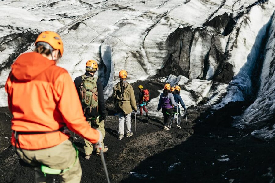 Vik: Guided Sólheimajökull Glacier Hike - On the Ice: Crevasses, Moulins, and Ice Tunnels