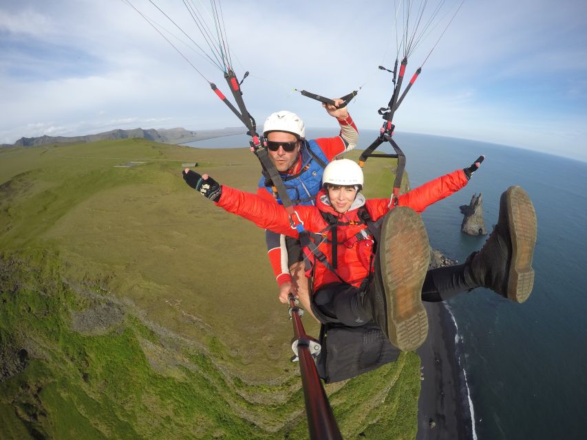 Vík: Paragliding Tandem Flight - What to wear in cold Iceland air, plus shoe and camera tips that matter