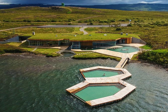 Vök Baths Admission Ticket - Sauna, hot pools, and the cold plunge (including the ~10°C lake dip)