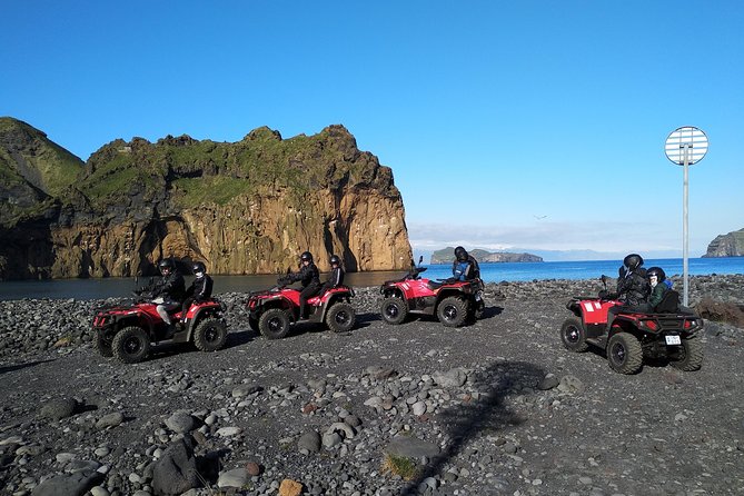 Volcano ATV Tour - Getting Ready at Strandvegur 65, Vestmannaeyjabær