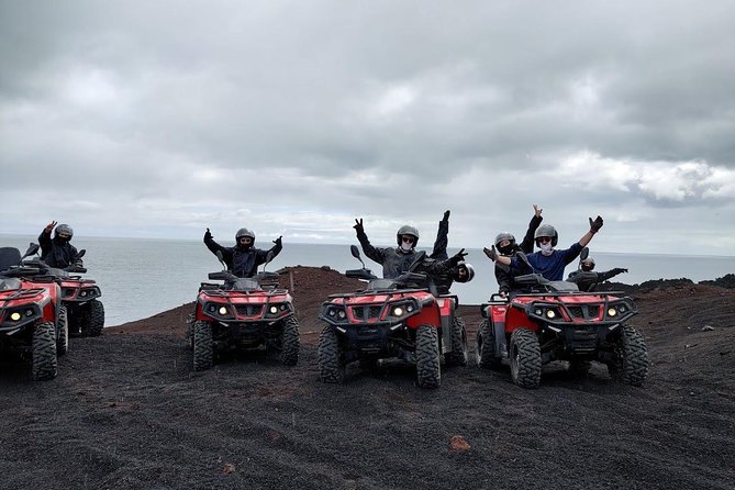 Volcano ATV Tour - Prestvik Beach and the Stranded Ship Pelagus Moment