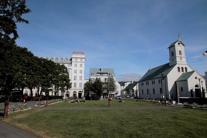 Walking tour of Reykjavik city - Austurvollur Square: Parliament views and small city curiosities