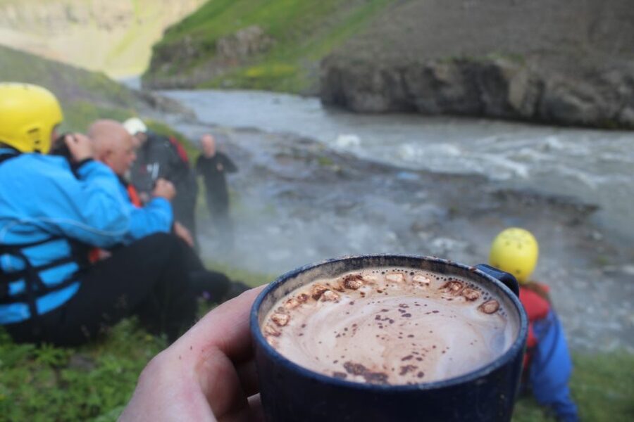 West Glacial River Family Rafting - The 20-minute transfer to the river: settling in before the canyon