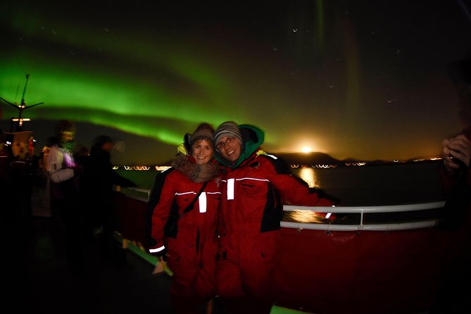 Winter Whale Watching and Northern Lights Cruise from Reykjavik - Comfort on the water: warm overalls, blankets, and how the ship time works